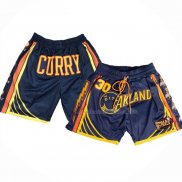 Short Golden State Warriors Stephen Curry 2022 NBA Finals Bleu