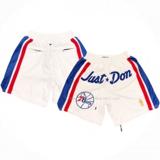 Short Philadelphia 76ers Just Don Blanc