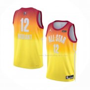 Maillot All Star 2023 Memphis Grizzlies Ja Morant NO 12 Orange