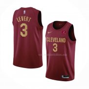 Maillot Cleveland Cavaliers Caris Levert NO 3 Icon 2022-23 Rouge