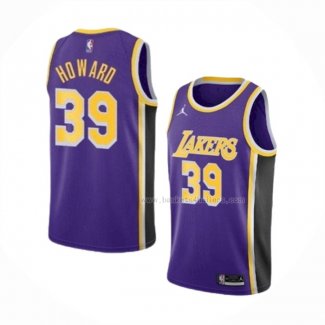 Maillot Los Angeles Lakers Dwight Howard NO 39 Statement 2021-22 Volet