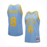 Maillot Los Angeles Lakers Kobe Bryant NO 8 Mitchell & Ness 2001-02 Bleu