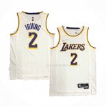 Maillot Los Angeles Lakers Kyrie Irving NO 2 Association Blanc