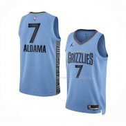 Maillot Memphis Grizzlies Santi Aldama NO 7 Statement 2022-23 Bleu