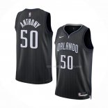 Maillot Orlando Magic Cole Anthony NO 50 Ville 2022-23 Noir