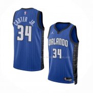 Maillot Orlando Magic Wendell Carter JR. NO 34 Statement 2022-23 Bleu