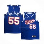 Maillot Sacramento Kings Jason Williams NO 55 Classic 2020 Bleu