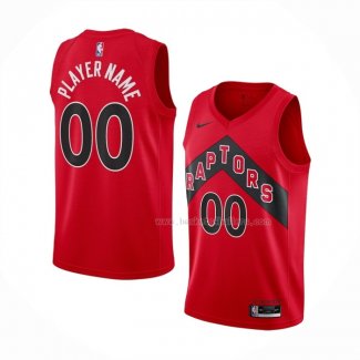 Maillot Toronto Raptors Personnalise Icon 2020-21 Rouge