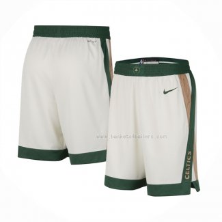 Short Boston Celtics Ville 2023-24 Creme