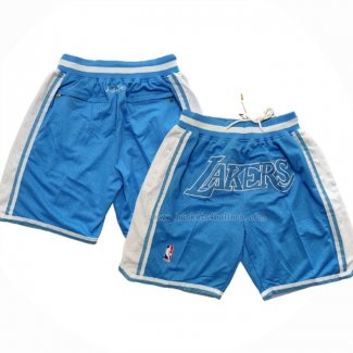 Short Los Angeles Lakers Just Don Bleu2